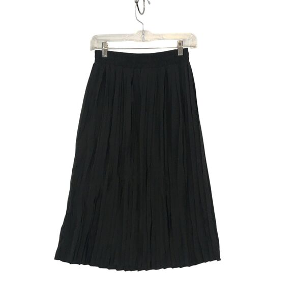 Gailord Dresses & Skirts - Gailord Vintage Womens Black‎ Pleated Pull On Skirt, sz 10, 24-28 waist